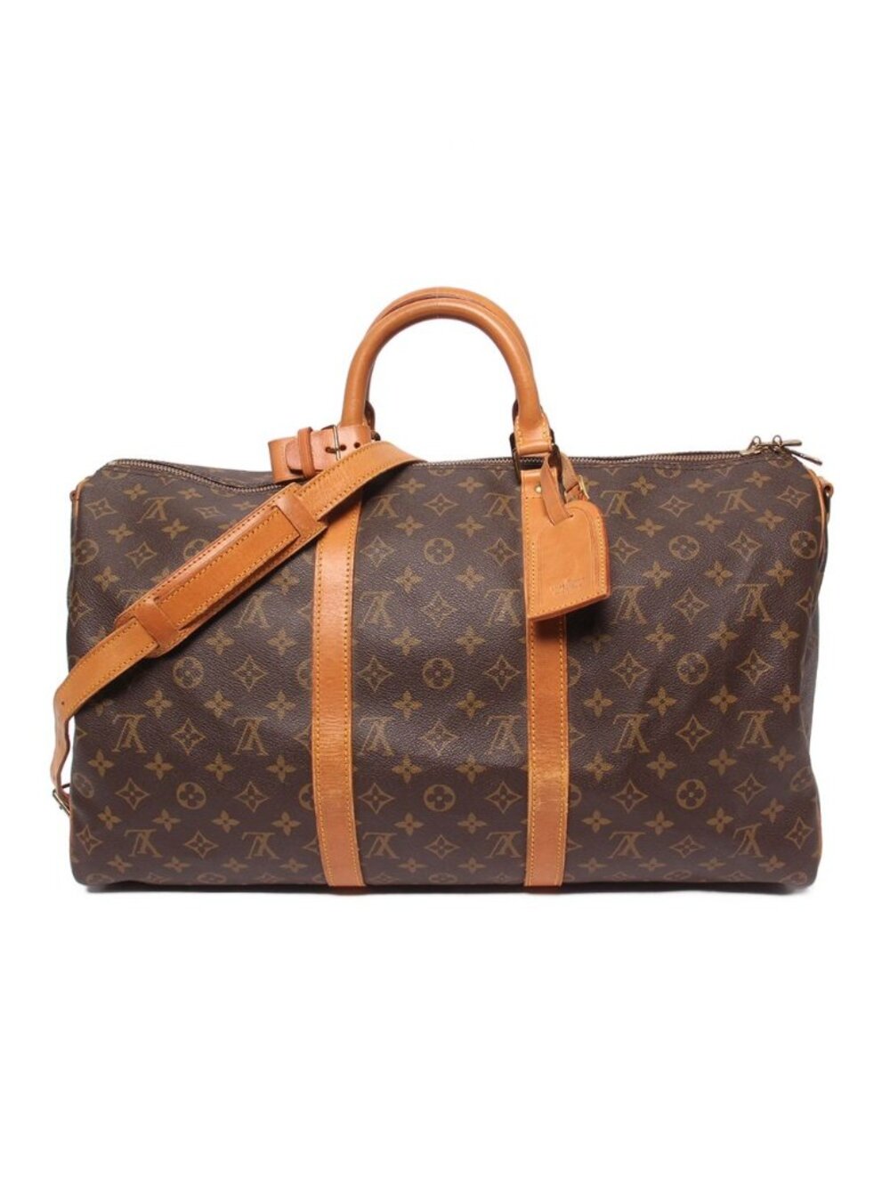 Louis Vuitton 2-Way Boston Bag Keepall Bandouliere 50 Monogram